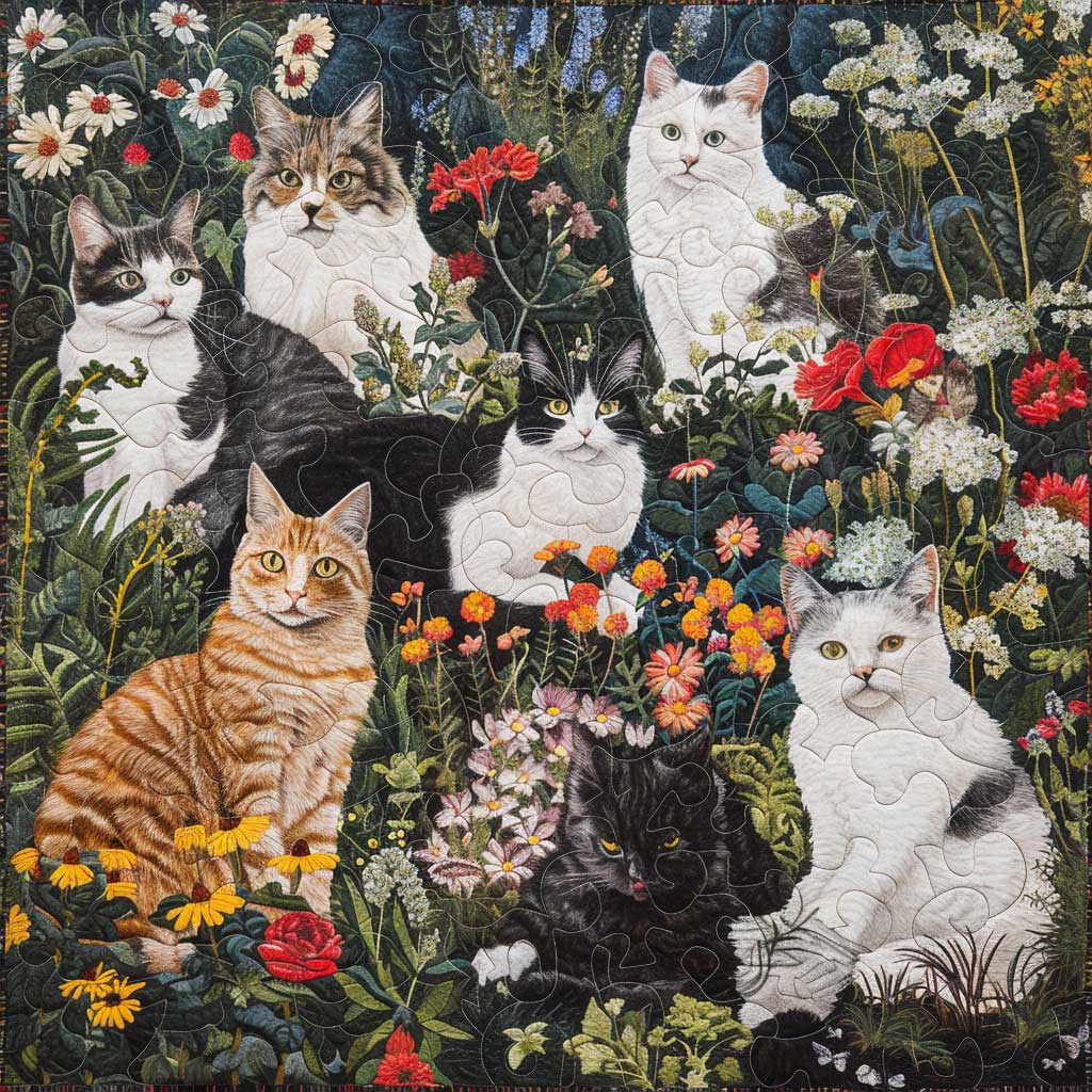 Cat Garden WM0808015CL Quilt