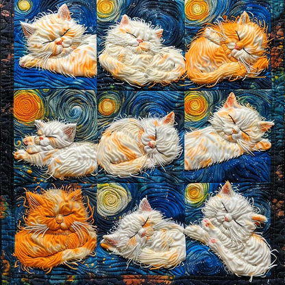Cat Sleeping WM2308094CL Quilt