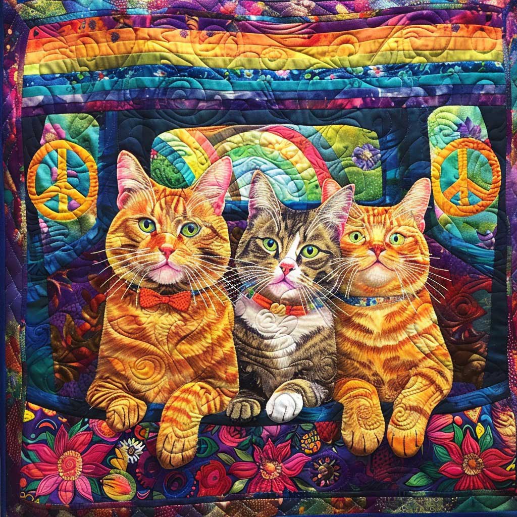 Cat Tourist WM2808082CL Quilt