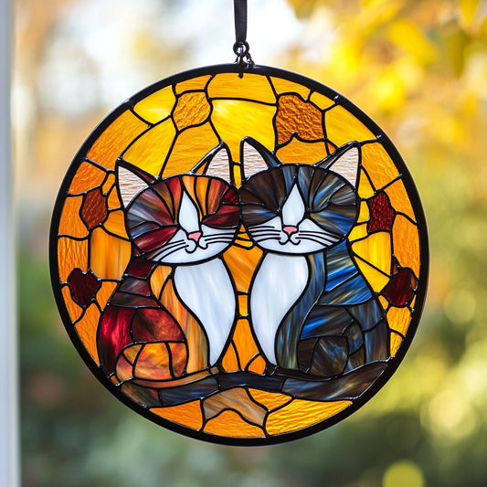 Cat WX2201172CL Suncatcher