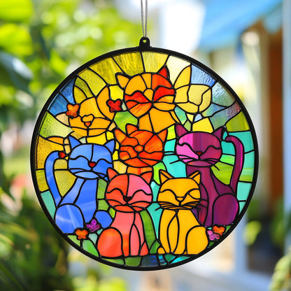 Cat WX2201173CL Suncatcher