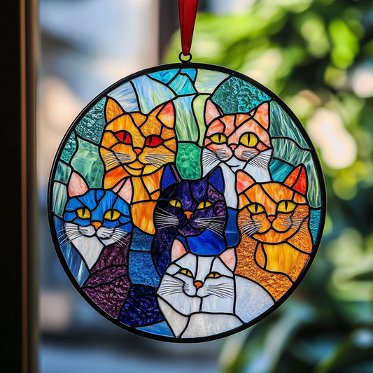 Cat WX2201175CL Suncatcher