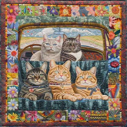 Cats Parade WM2808073CL Quilt