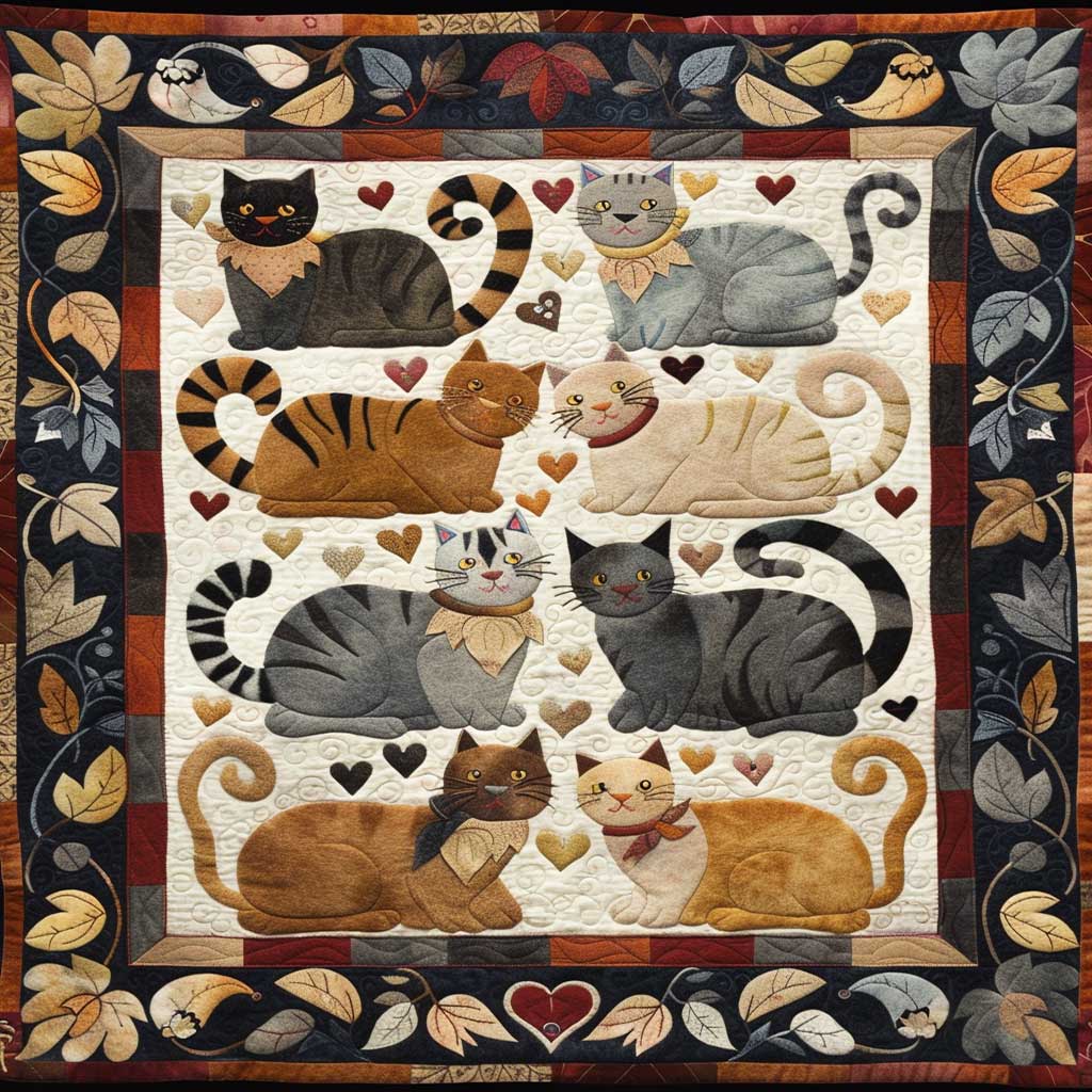Cats WJ1008011CL Quilt