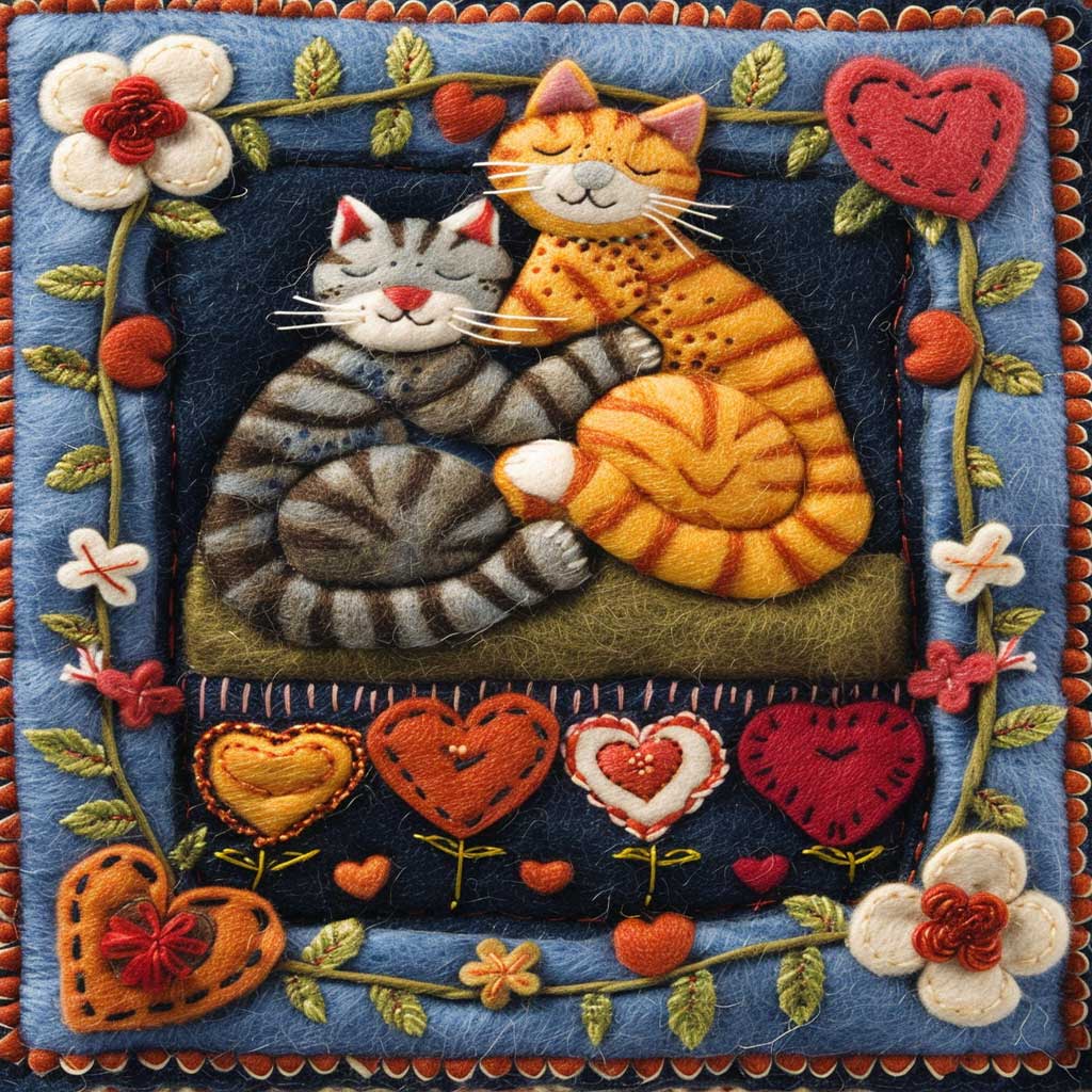 Cats WJ1508007CL Quilt