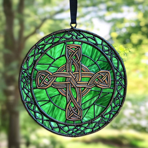 Celtic Cross WX0602180CL Suncatcher
