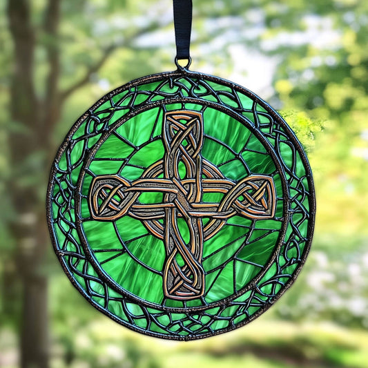 Celtic Cross WX0602180CL Suncatcher