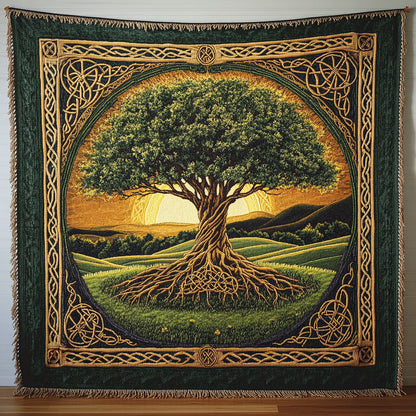 Celtic Spirit CW2401001CL Woven Throw Blanket