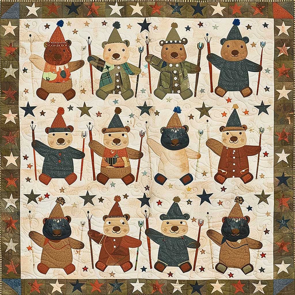 Charming Bear WM0909035CL Quilt