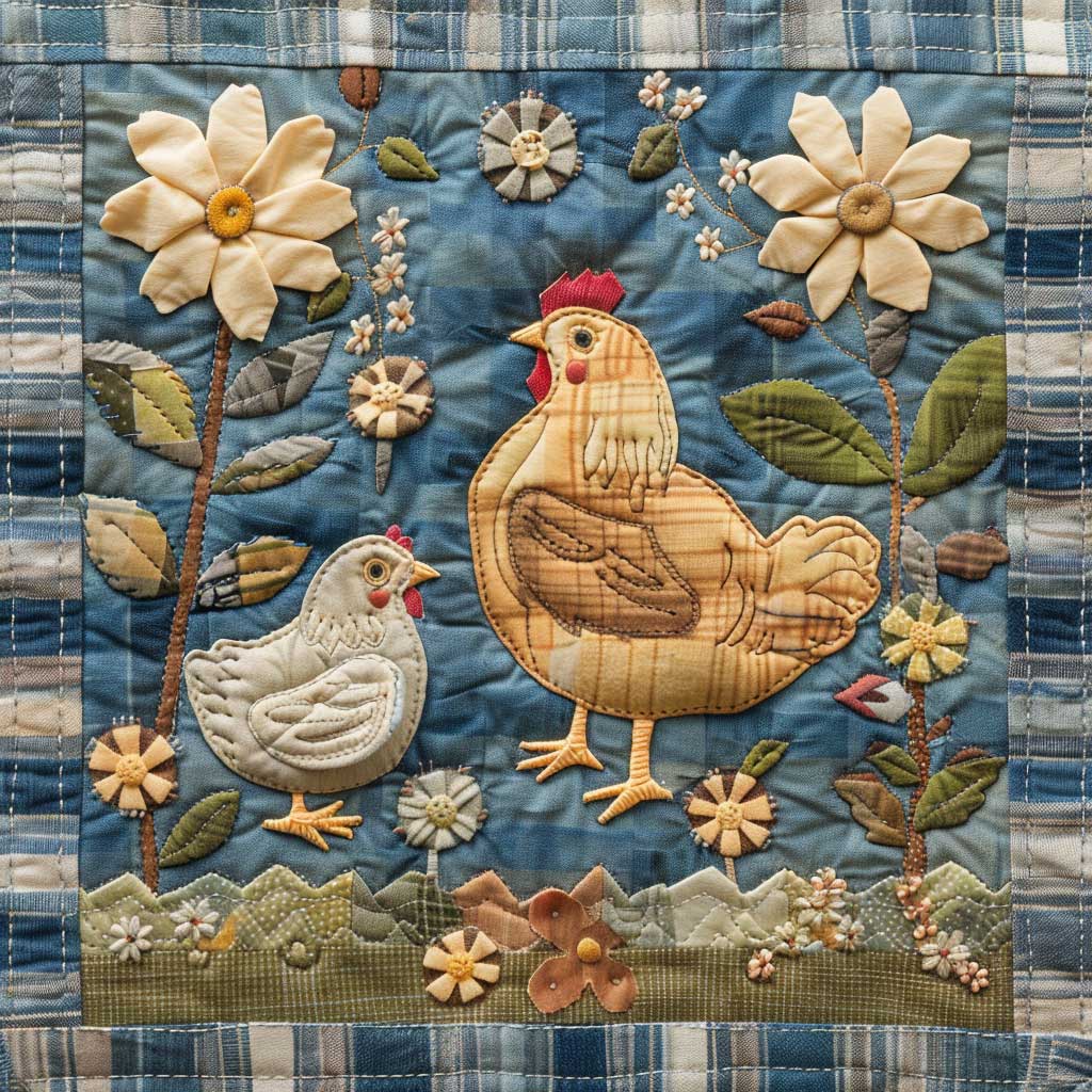 Chicken WJ2108004CL Quilt
