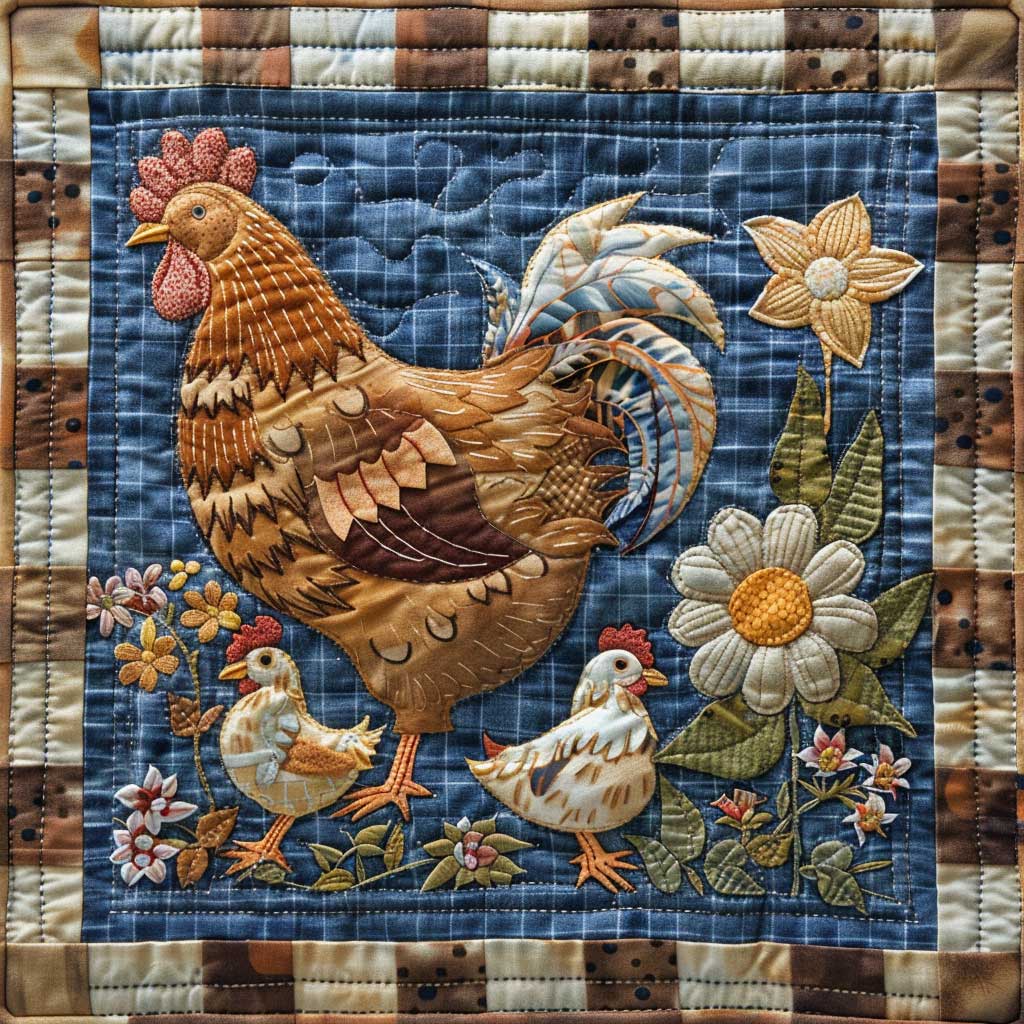 Chicken WJ2108006CL Quilt