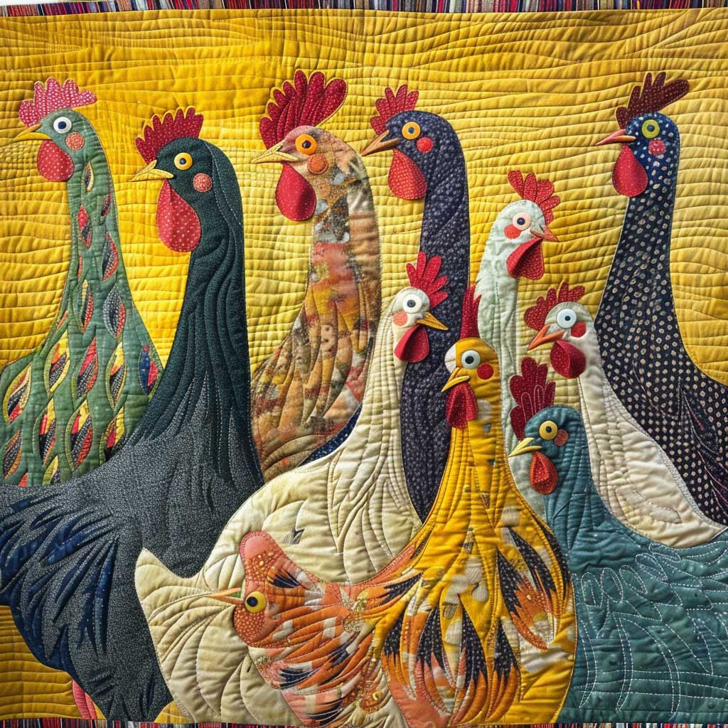 Chicken WJ0708009CL Quilt