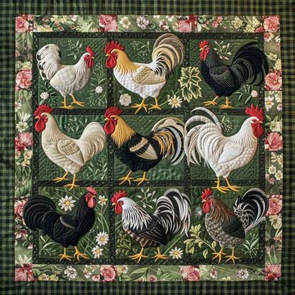 Chicken WJ1009005CL Quilt