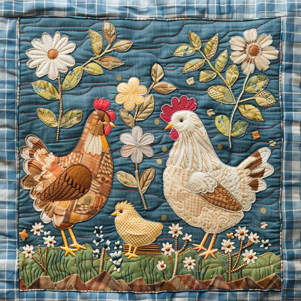 Chicken WJ2408003CL Quilt