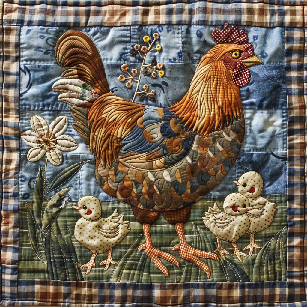 Chicken WJ2408004CL Quilt