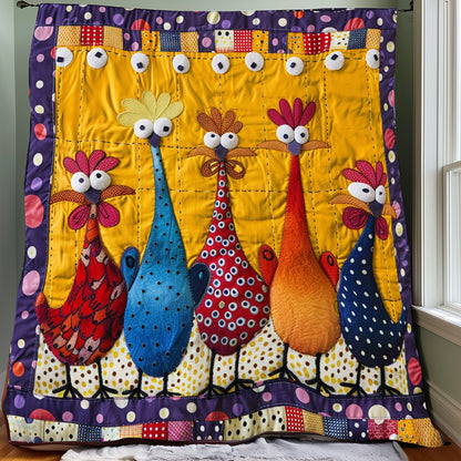 Chickens WM2407001CL Quilt