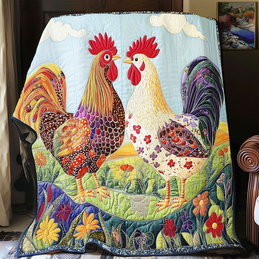 Chicken WX1302038CL Quilt