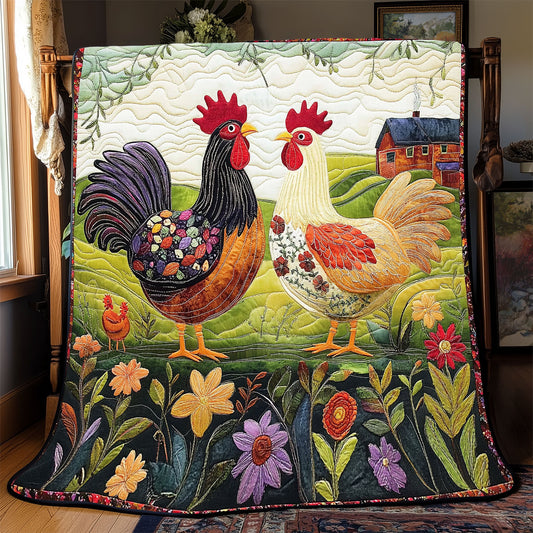 Chicken WX1302039CL Quilt