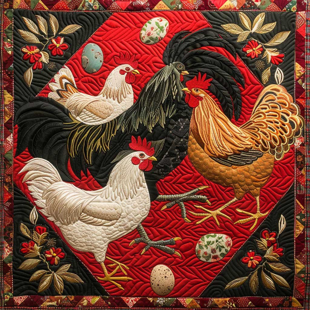 Chickens WM0509012CL Quilt