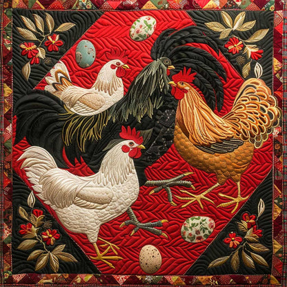 Chickens WM0509012CL Quilt