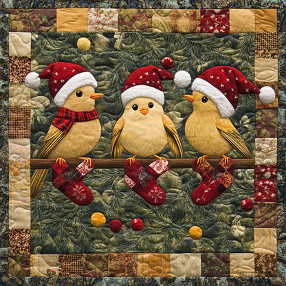 Christmas Bird WJ0808011CL Quilt