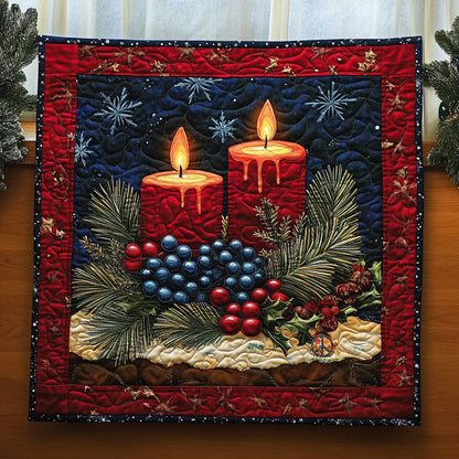 Christmas Candle WJ1010012CL Quilt