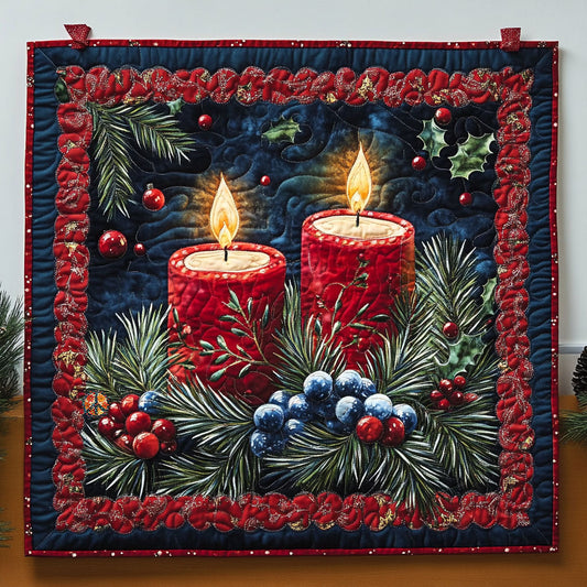 Christmas Candle WJ1010013CL Quilt