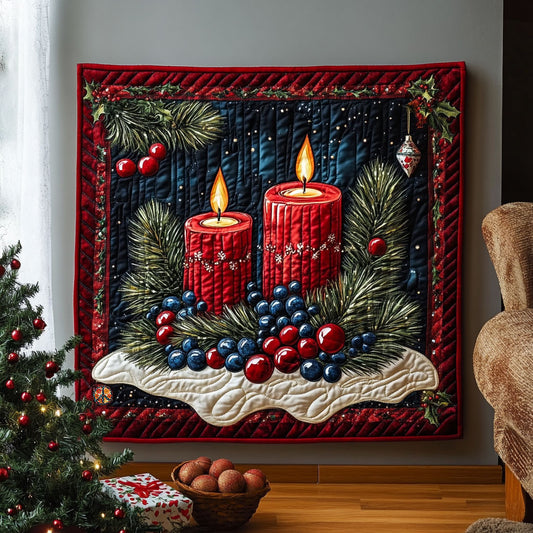 Christmas Candle WJ1110006CL Quilt