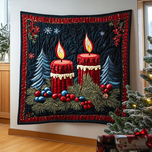 Christmas Candle WJ1210001CL Quilt