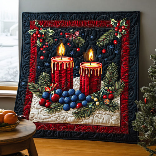 Christmas Candle WJ1210003CL Quilt