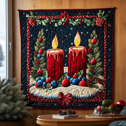 Christmas Candle WJ1210004CL Quilt