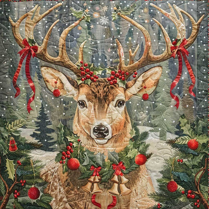 Christmas Deer Decor WM2808097CL Quilt