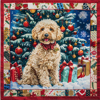 Christmas Dog WJ0509003CL Quilt