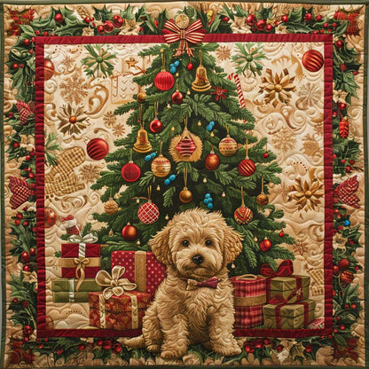 Christmas Dog WJ0509004CL Quilt