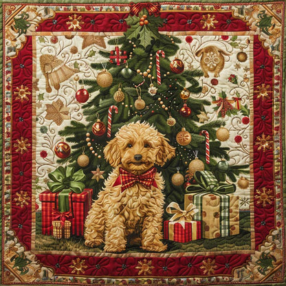 Christmas Dog WJ0609002CL Quilt