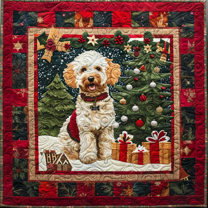 Christmas Dog WJ2708009CL Quilt