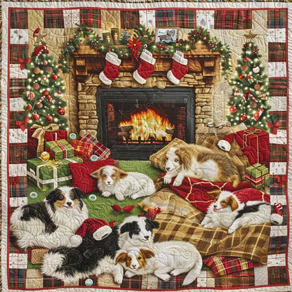 Christmas Night Fire WM2308008CL Quilt