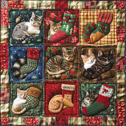 Christmas Night Sleeping WM1908016CL Quilt