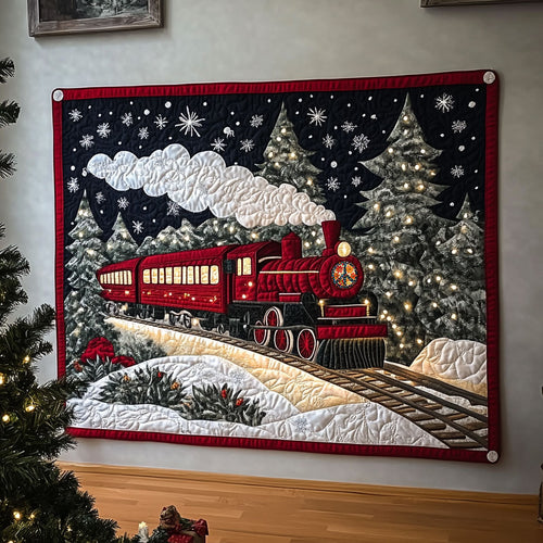 Christmas Train WJ1010018CL Quilt