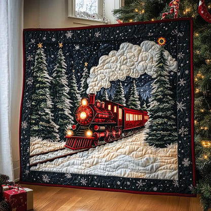 Christmas Train WJ1110009CL Quilt