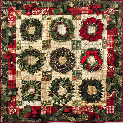 Christmas Wreathers WM1508038CL Quilt