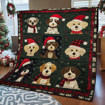 Paw-sitive Christmas WO1308002CL Quilt