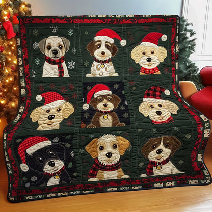 Paw-sitive Christmas WO1308002CL Quilt