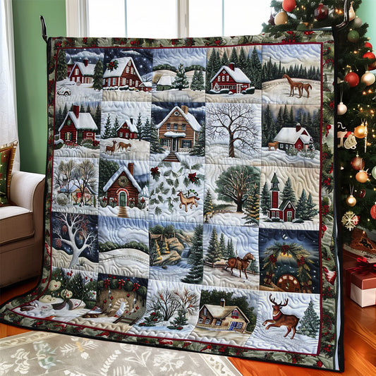 Christmas Scene WO2208018CL Quilt