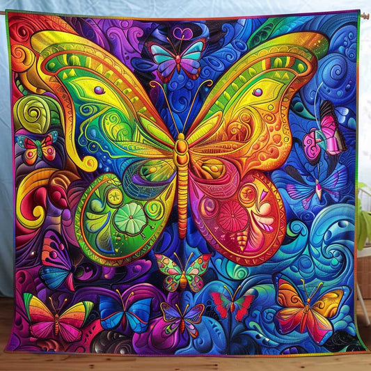 Colorful Butterflies WJ2308001CL Quilt