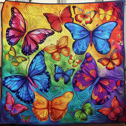 Colorful Butterflies WJ2608001CL Quilt