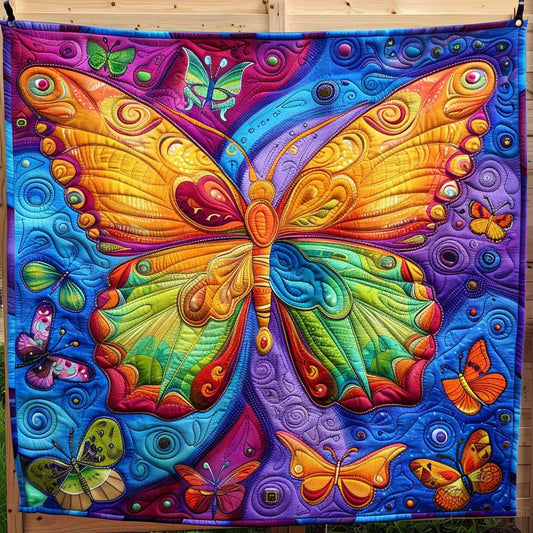 Colorful Butterfly WJ0509006CL Quilt