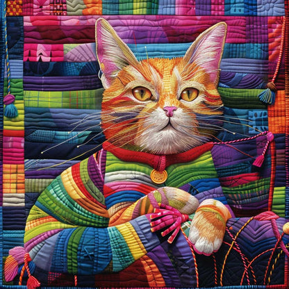 Colorful Cat WJ0509008CL Quilt