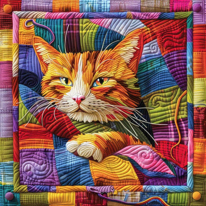 Colorful Cat WJ2708011CL Quilt