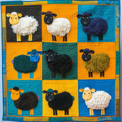 Colorful Sheep WJ2408009CL Quilt